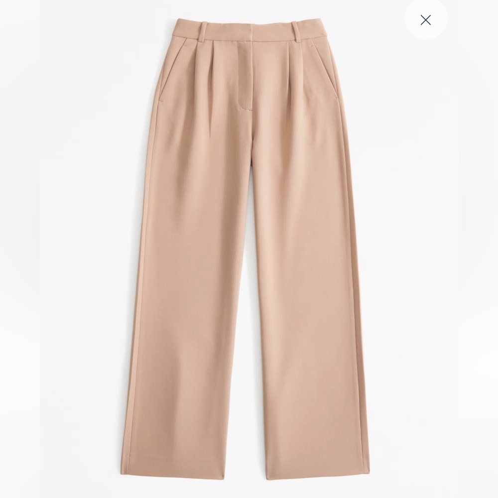 Curve Love A&F Sloane Tailored Pant